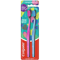 Colgate Ultra Soft Smile Love szczoteczka do zębów 2-pack