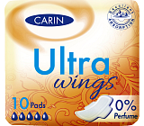 Carin Ultra Wings damskie podpaski, 10 szt