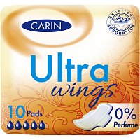 Carin Ultra Wings damskie podpaski, 10 szt