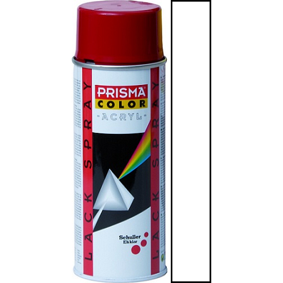 Schuller Eh klar Prisma Color Lack akrylowy spray 91001 Biały 400 ml