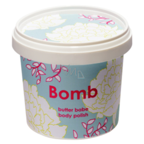 Bomb Cosmetics Máslové děťátko Přírodní tělový peeling ručně vyrobeno 375 g