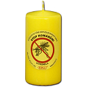 Lima Citronela repelentní svíčka proti komárům vonná žlutá válec 50 x 100 mm