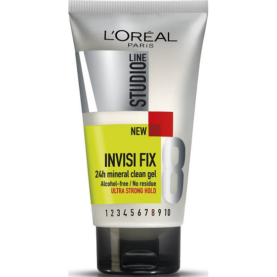 Loreal Paris Studio Line Mineral Invisi Fix 24h tající gel na vlasy s minerály 150 ml