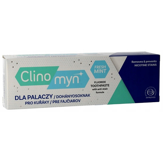 Clinomyn Fresh Mint pasta do zębów dla palaczy 75 ml