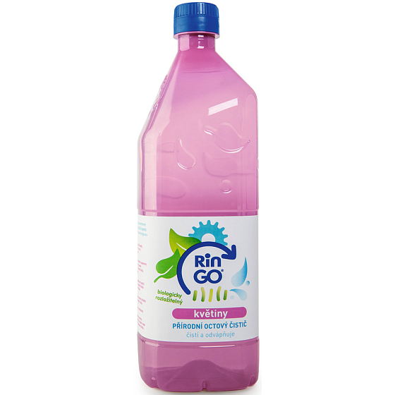 RinGo Květiny přírodní univerzální octový čistič, čistí a odvápňuje 1 l