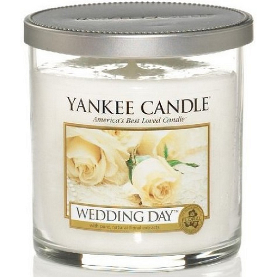 Yankee Candle Wedding Day - Svatební den vonná svíčka Décor malá 198 g