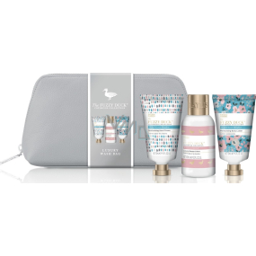 Baylis & Harding Lesní zvonek a Květinová louka sprchový krém 100 ml + tělové mléko 50 ml + krém na ruce 50 ml + omyvatelná kosmetická taštička, kosmetická sada