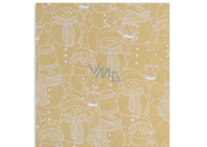 Zoewie Papier do pakowania prezentów 70 x 150 cm Świąteczny Simply The Best naturalne śnieżki