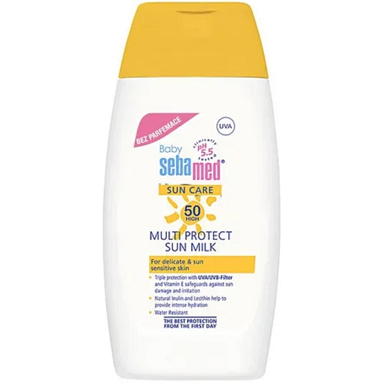 SebaMed Baby Sun Care OF50+ mleczko przeciwsłoneczne dla dzieci bez perfum 200 ml