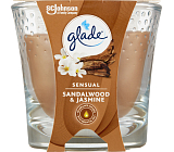 Glade świeca zapachowa Sandalwood & Jasmine, 112 g