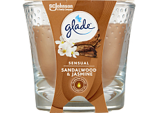 Glade świeca zapachowa Sandalwood & Jasmine, 112 g