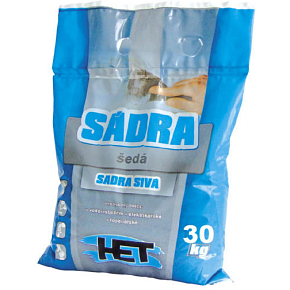 Het gips szary budowlany, 30 kg