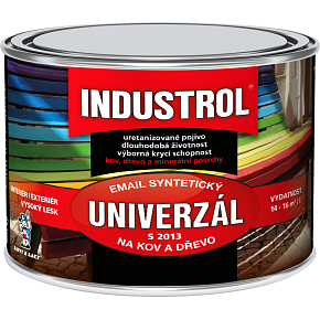 Industrol S2013 uniwersalny połyskowa farba na metal i drewno, 2430 czekoladowy brąz, 375 ml