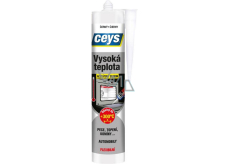 Ceys Silikon acetát vysoká teplota, černý, 280 ml