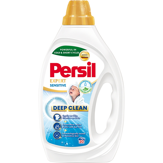Persil Expert Sensitive gel do prania, 20 prań, 900 ml