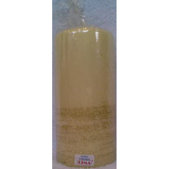 Lima Aromatická spirála svíčka slonová kost válec 70 x 150 mm 1 kus
