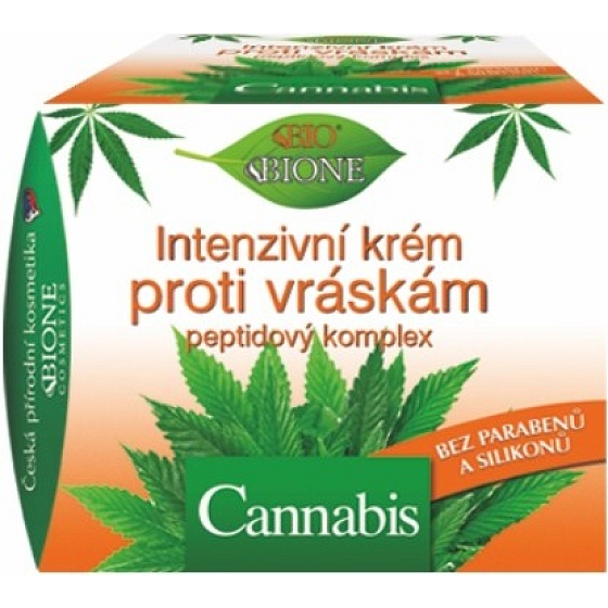 Bione Cosmetics Cannabis intensywny krem przeciwzmarszczkowy 51 ml