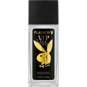 Playboy Vip for Him dezodorant w sprayu szkło dla mężczyzn 75 ml