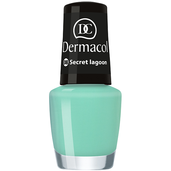 Dermacol Nail Polish Mini Summer Collection lak na nehty 08 Secret Lagoon 5 ml