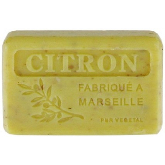 SB. Collection Citron přírodní, bio, z Provence, Marseillské mýdlo s bambuckým máslem 125 g