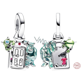 Charm Srebrny 925 Disney Pixar Potwory s.r.o., Drzwi, zawieszka na bransoletkę