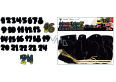 Adventní škrabací kalendář 14,5 x 12 cm