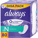Always Normal Fresh Protection wkładki intymne bez zapachu 80 sztuk