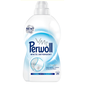 Perwoll Renew White Płyn do prania w żelu do białych i jasnych tkanin 20 dawek 1000 ml Perwoll Renew White Płyn do prania w żelu do białych i jasnych tkanin 20 dawek 1000 ml