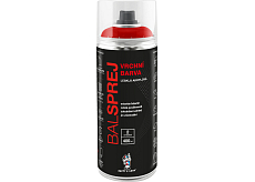 BALSPREJ vrchní univerzální akrylowy lak w sprayu, RAL 3001 sygnałowa czerwień, 400 ml