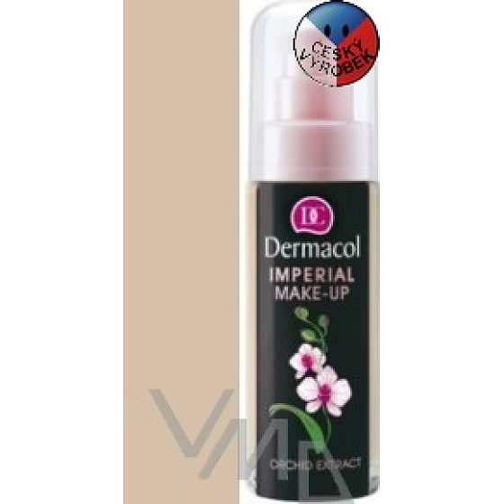 Dermacol Imperial Pale make-up hydratační s výtažkem z orchideje 30 ml
