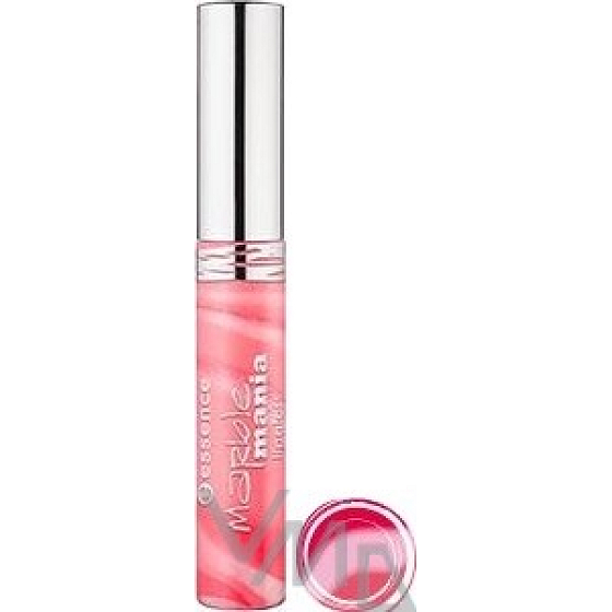 Essence Marble Mania lesk na rty 05 Coral Whirl 8 ml