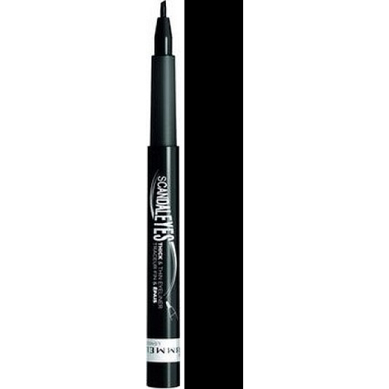 Rimmel London Scandaleyes Thick & Thin oční linka 001 Black 1,1 ml