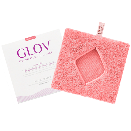 Glov Hydro Demaquillage Comfort Cheeky Peach odličovací rukavice 1 kus