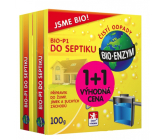 Bio-Enzym Bio-P1 Biologický přípravek do septiku, žumpy, suchého záchodu 2 x 100 g, k likvidaci organických nečistot duopack