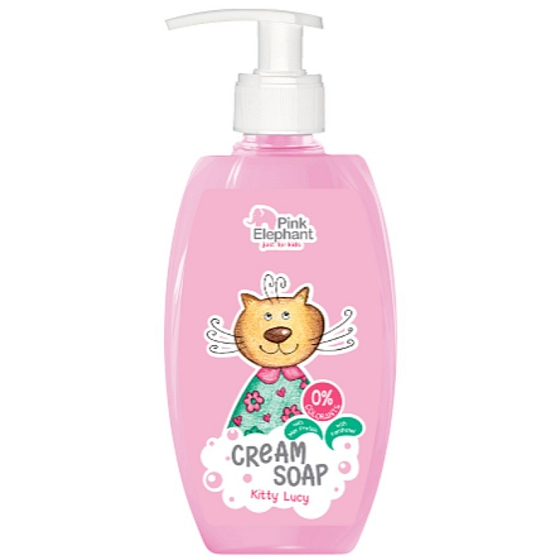 Różowy Słoń Kotka Hania płynne mydło z panthenolem 250 ml
