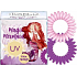 Invisibobble Magic Mermaid Coral Cha Cha Gumička do vlasů růžová měnící barvu spirálová 3 kusy