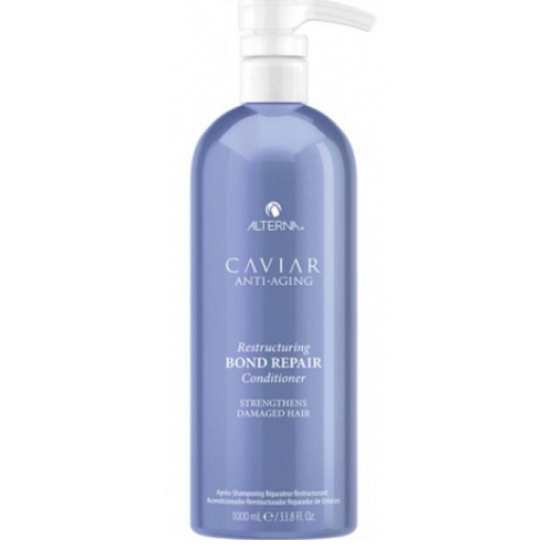 Alterna Caviar Restructuring Bond Repair obnovující kondicionér pro slabé, poškozené a lámavé vlasy 1000 ml