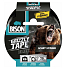 Bison Grizzly Tape taśma naprawcza czarna, szerokość taśmy: 50 mm z nawinięciem o długości 10 m