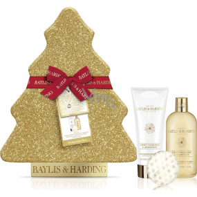 Baylis & Harding Sladká mandarinka a Grapefruit koupelový a sprchový krém 300 ml + tělové mléko 200 ml + šumivý balistik do koupele 140 g, kosmetická sada