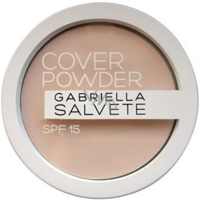 Gabriella Salvete Cover Powder kompaktní pudr SPF 15 01 Ivory 9 g
