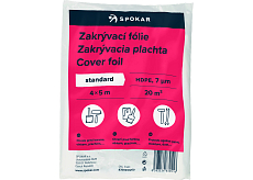 Spokar Standard folia ochronna do malowania, 7 µ, 20 m², 4 × 5 m