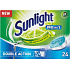 Sunlight All in 1 Double Action Regular tablety do myčky nádobí 24 kusů