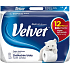 Velvet Soft White jemný bílý toaletní papír s motivem ledních medvídků 3 vrstvý 12 kusů