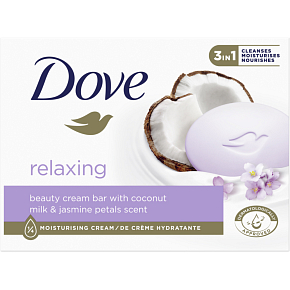 Dove twarde mydło Relaksujące kokos i jaśmin, 90 g