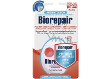 Biorepair Zubní nit ultra plochá nevoskovaná pro citlivé zuby 30 m