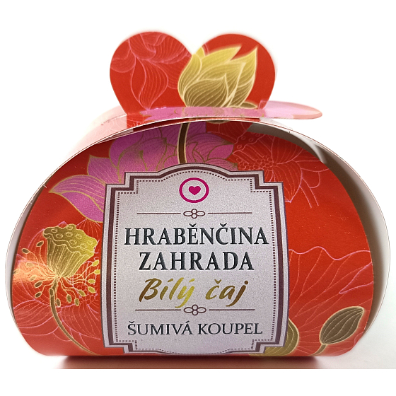 Neocos Bílý čaj Šumivá koupel červená 40 g
