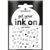 Essence Get Your Ink On naklejki na paznokcie 80 sztuk