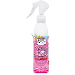 Sweet Home Kropelki jedwabiu odświeżacz do domu i tkanin 250 ml spray