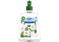Air Wick Active Fresh nápň do difuzéru wodne bazy, świeża bawełna, 228 ml