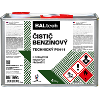 BALTECH techniczny benzynowy środek czyszczący P6411, 4 l